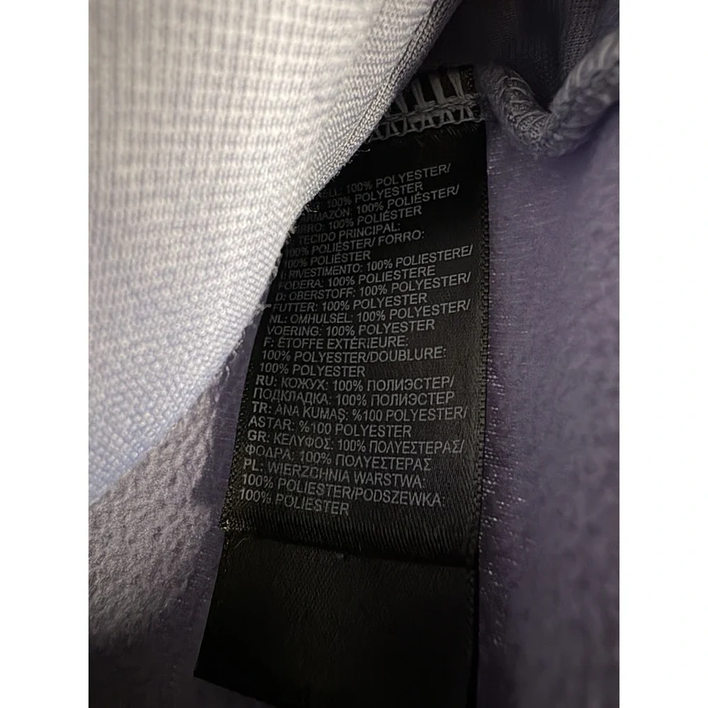 The North Face 1/4 Zip Fleece Pullover Hoodie Men's SZ XL Multicolor Long Sleeve